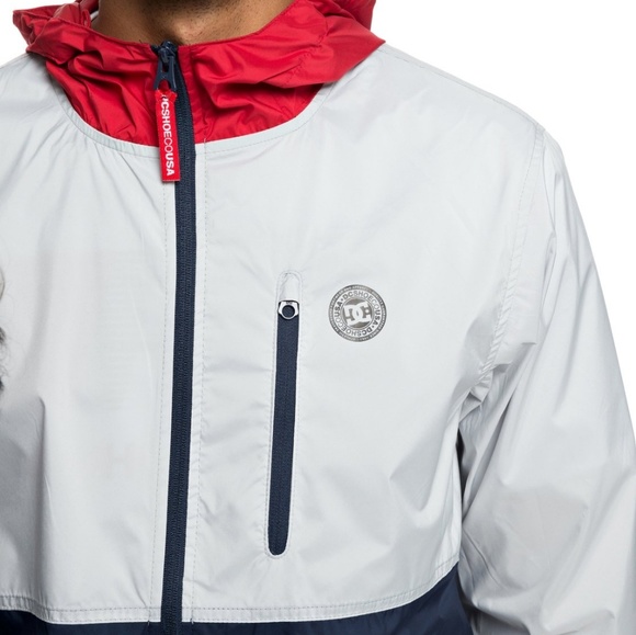 DC Dagup Triple Block Water Resistant Windbreaker - Picture 3 of 6